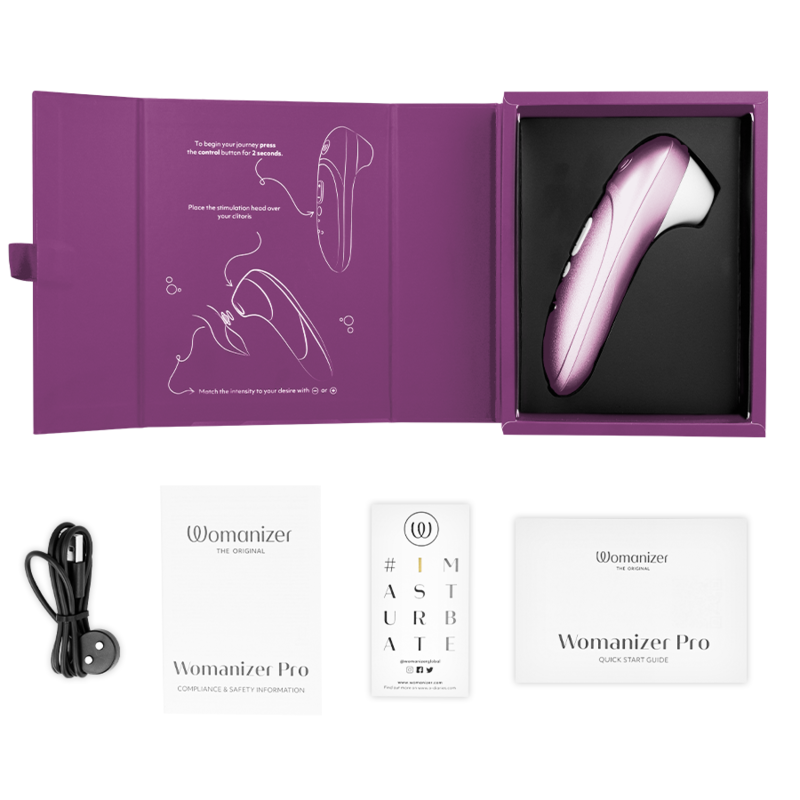 Stimulateur clitoridien stimulateur clitorial pro vibrant lilas – Womanizer