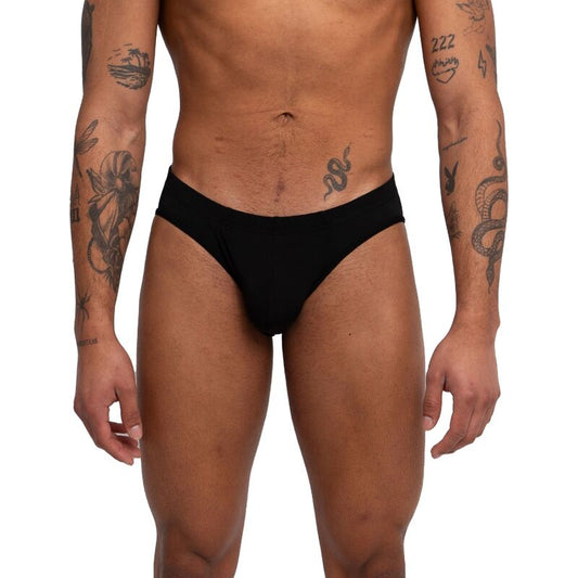 Slip homme noir slip – Burn 019