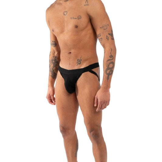Jockstrap double jock noir – Burn 011