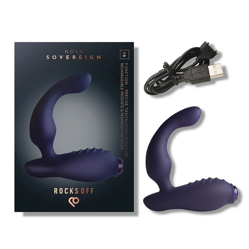 Vibrateur mini baguette rechargeable 16 fonctions rose pivoine – Rocks-Off