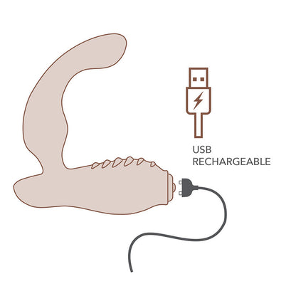 Vibrateur mini baguette rechargeable 16 fonctions rose pivoine – Rocks-Off