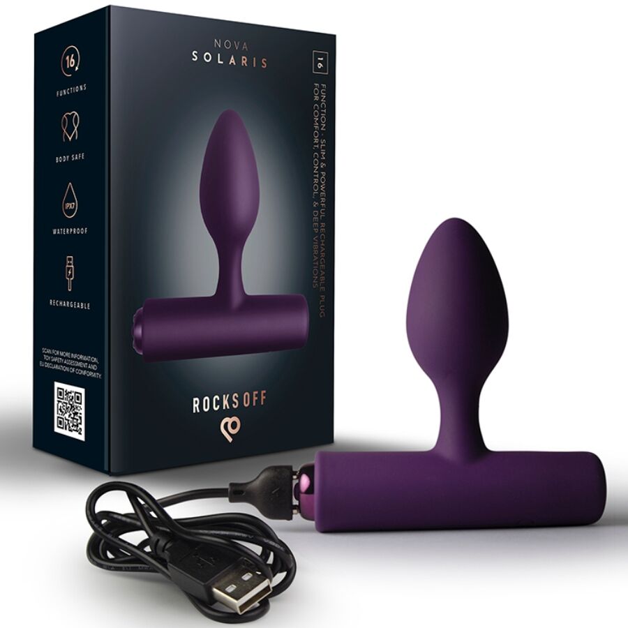 Vibrateur mini baguette rechargeable 16 fonctions rose pivoine – Rocks-Off