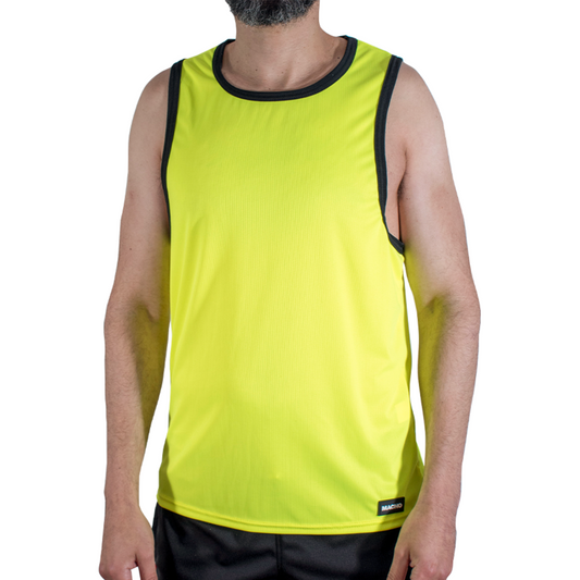 T-shirt de sport jaune – Macho CMV001