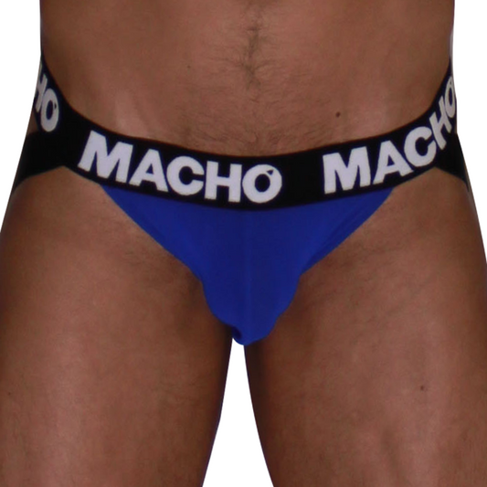 Jockstrap bleu jock grille – Macho MX28AZ
