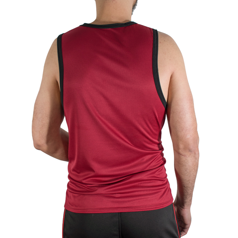 T-shirt de sport bordeaux – Macho CMV003