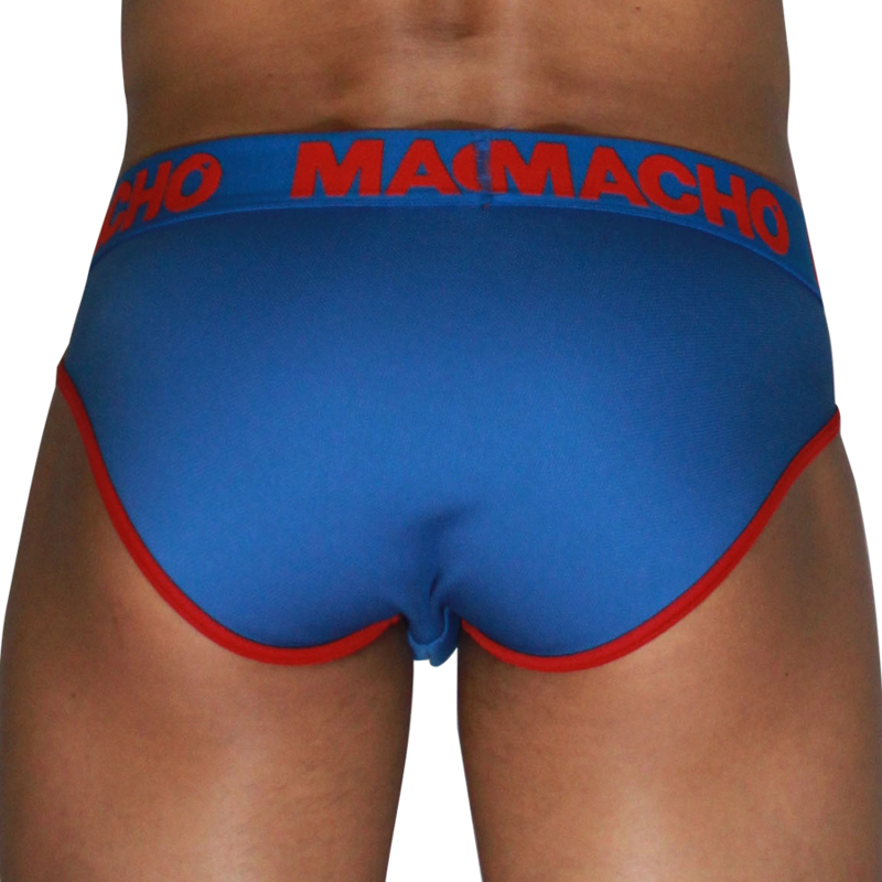 Slip homme classic bleu + rouge – Macho MCH005