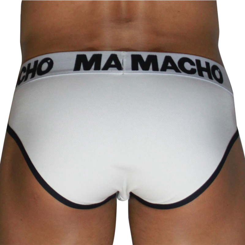Classique blanc + noir – Macho MCH006