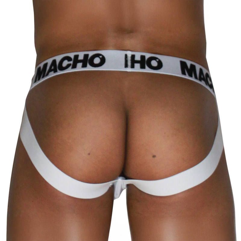 Jockstrap jock blanc + blanc – Macho MX29BL