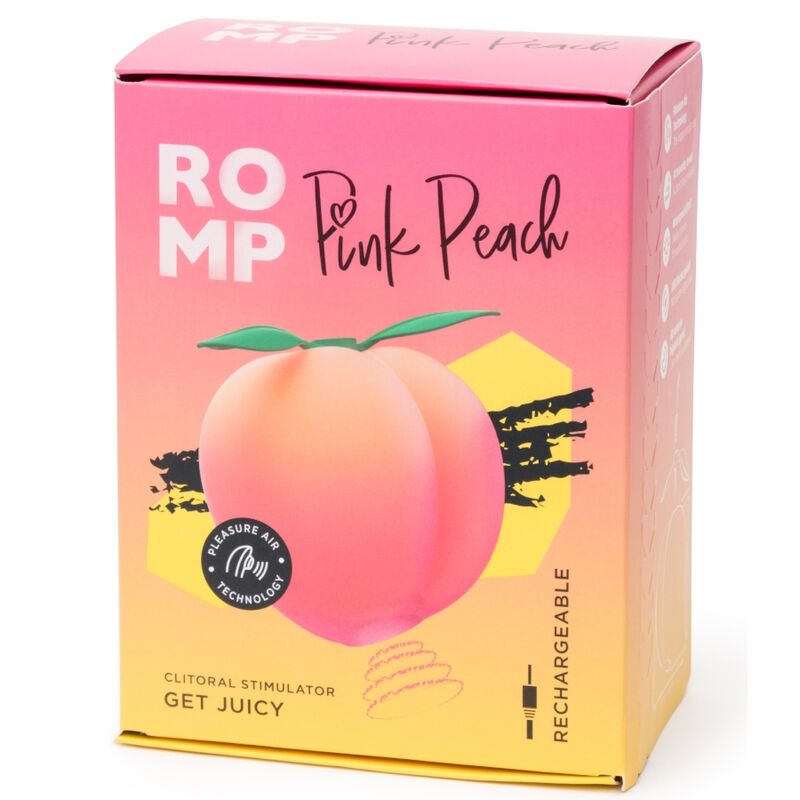Stimulateur clitoridien succion clitoriale pêche rose – Romp