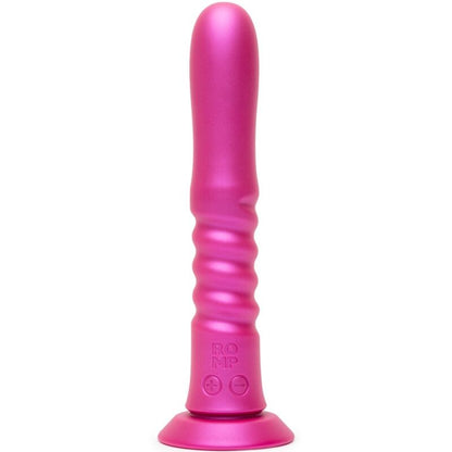Jiggle vibrateur à ventouse rose avec mouvements de haut en bas – Romp