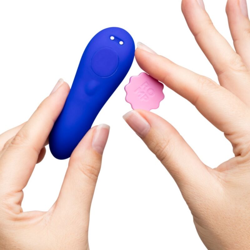 Vibrateur culotte vibrante magnétique en silicone avec télécommande – Romp