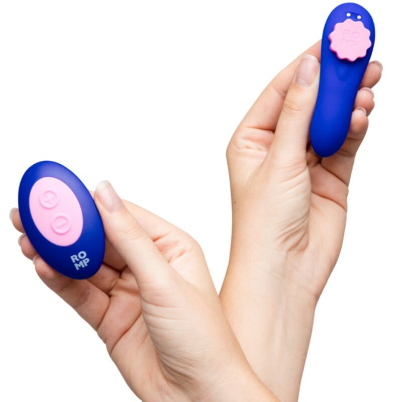 Vibrateur culotte vibrante magnétique en silicone avec télécommande – Romp