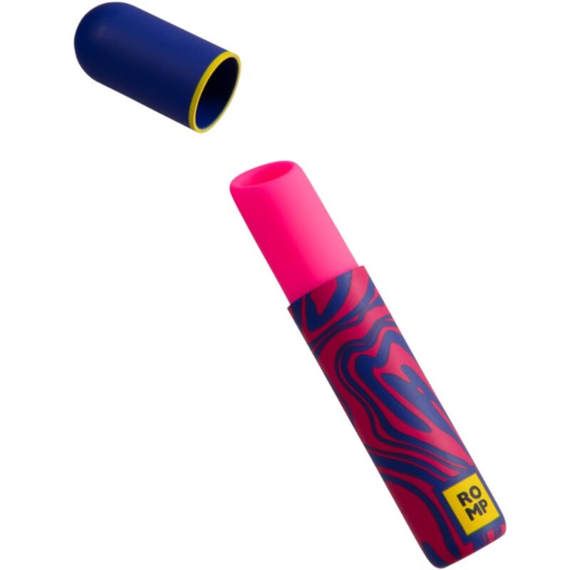 Stimulateur clitoridien rouge à lèvres stimulant le clitoris 7 niveaux – Romp