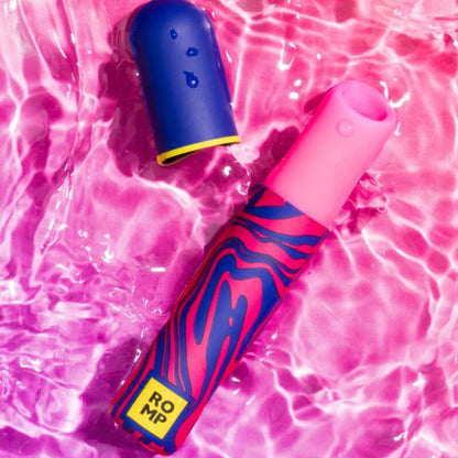 Stimulateur clitoridien rouge à lèvres stimulant le clitoris 7 niveaux – Romp