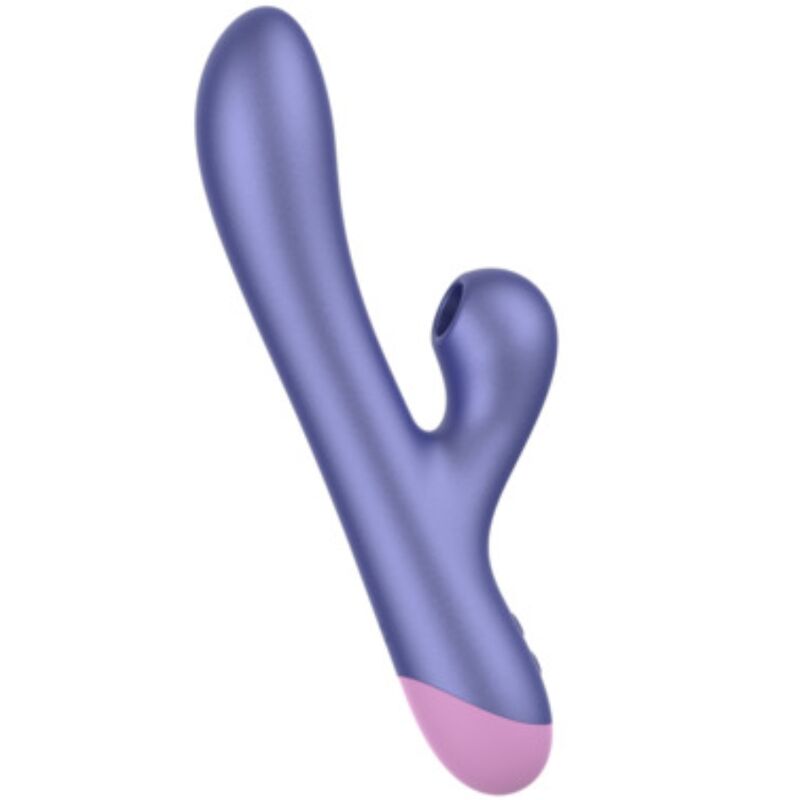 Pulse vibrateur double point g rabbit bleu électrique – Romp