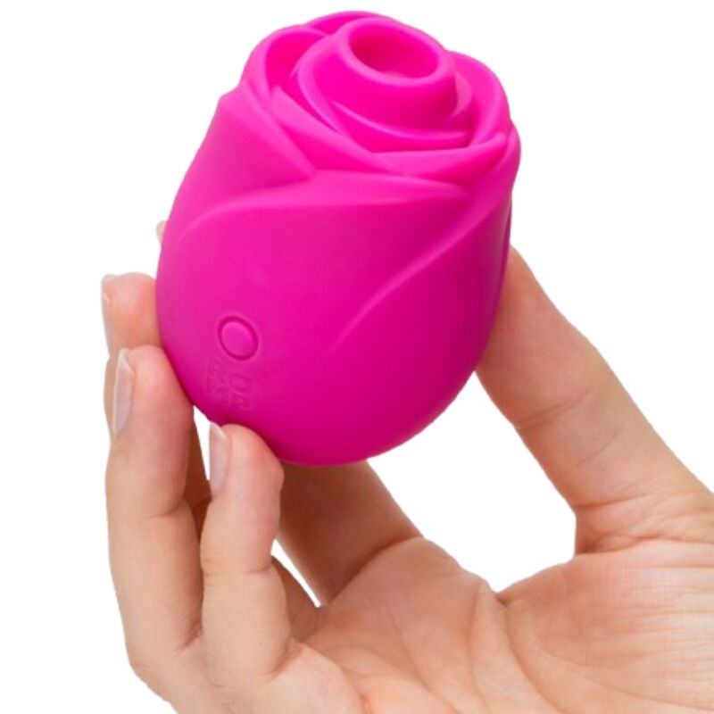 Stimulateur clitoridien rose outil de succion clitoridienne en forme de rose – Romp