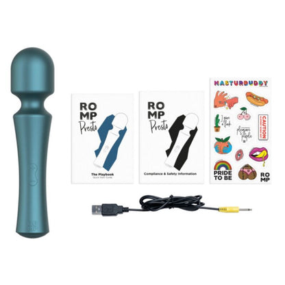 Presto mini vibrateur à tête flexible verte – Romp