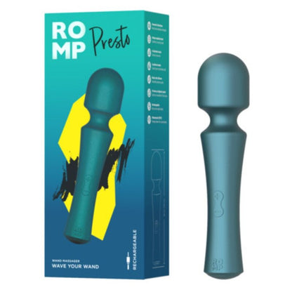 Presto mini vibrateur à tête flexible verte – Romp