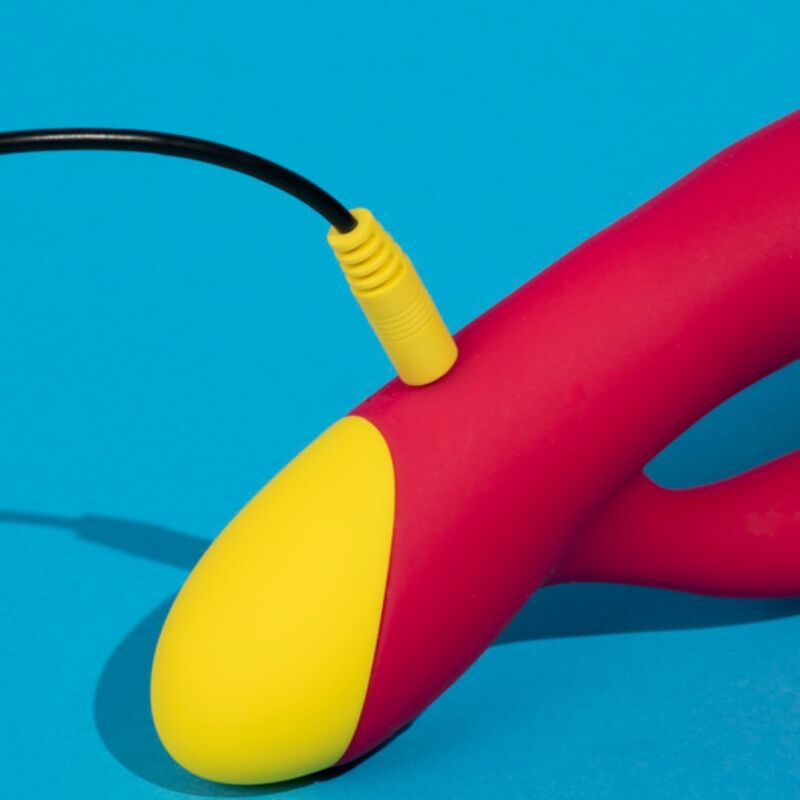 Jazz vibrateur lapin rechargeable rouge – Romp