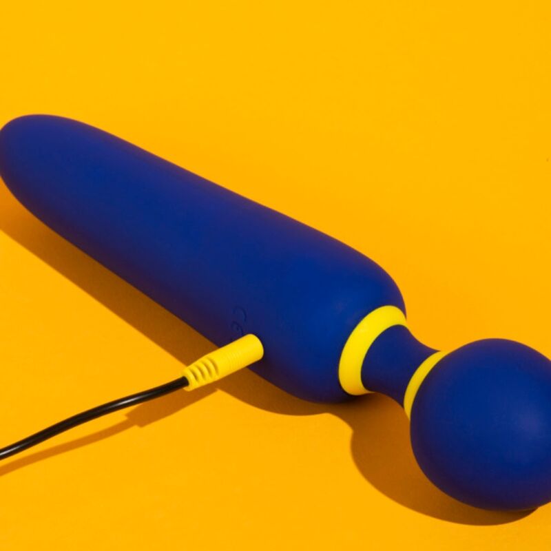 Vibrateur flip baguette vibrante silencieuse 10 modes bleue – Romp