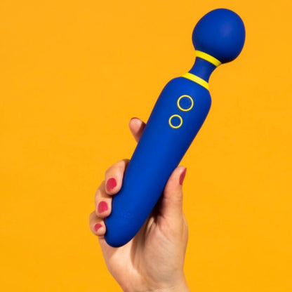 Vibrateur flip baguette vibrante silencieuse 10 modes bleue – Romp