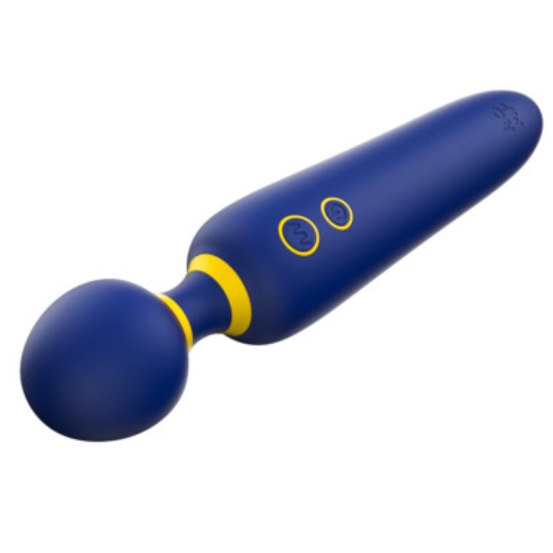 Vibrateur flip baguette vibrante silencieuse 10 modes bleue – Romp