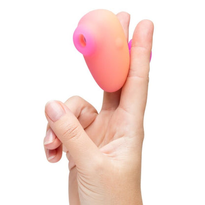 Stimulateur clitoridien kiss vibrateur à doigts rechargeable à succion clitoriale – Romp