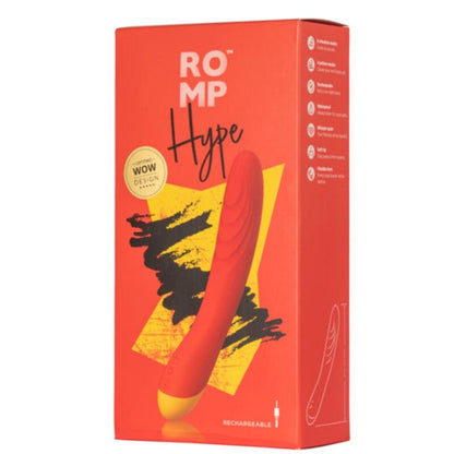 Hype vibrateur multifonctions point g rouge – Romp