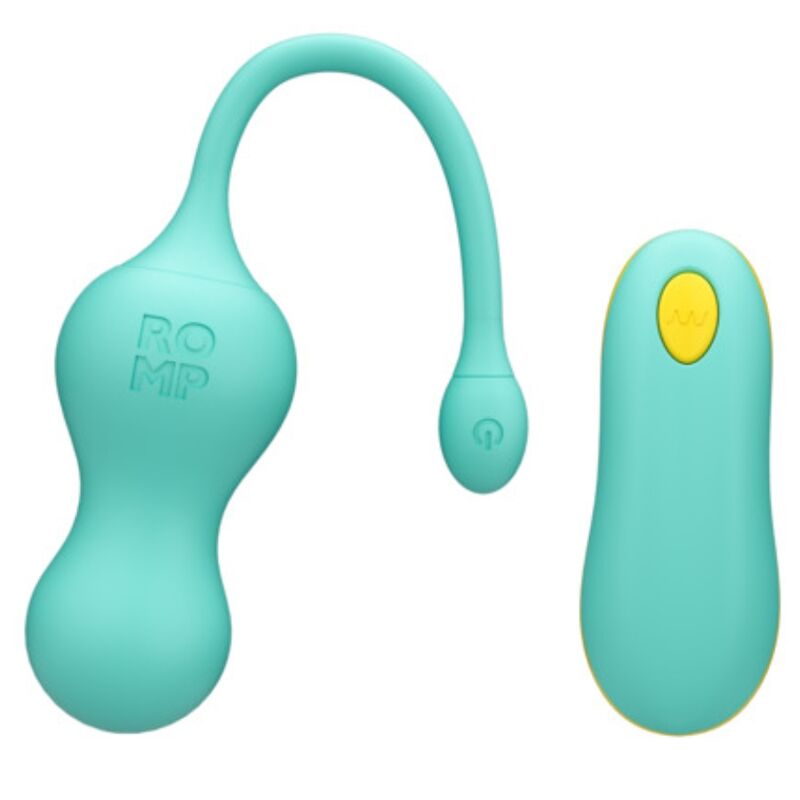 Vibrateur cello vibrant multifonction cello turquoise avec télécommande – Romp