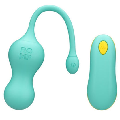 Vibrateur cello vibrant multifonction cello turquoise avec télécommande – Romp