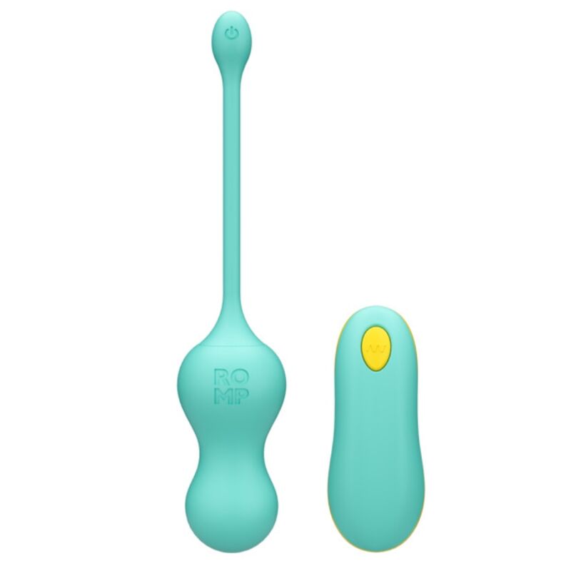 Vibrateur cello vibrant multifonction cello turquoise avec télécommande – Romp