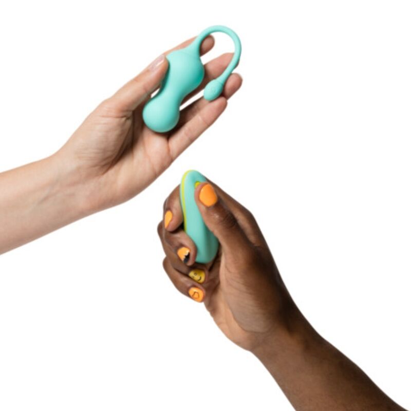 Vibrateur cello vibrant multifonction cello turquoise avec télécommande – Romp