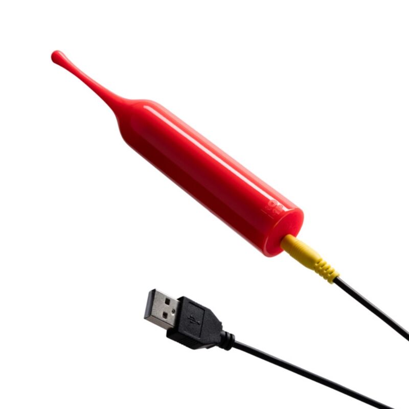 Stimulateur clitoridien pop stimulateur clitorial haute fréquence rouge – Romp