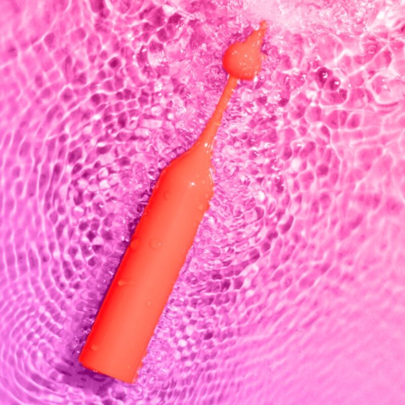 Stimulateur clitoridien pop stimulateur clitorial haute fréquence rouge – Romp