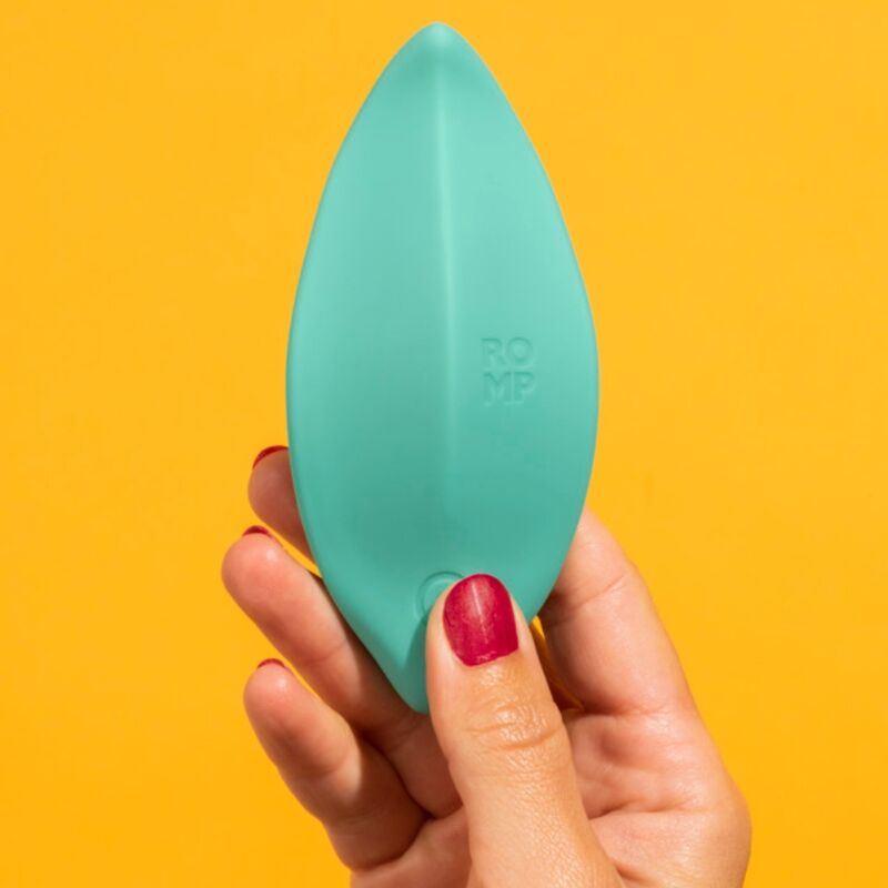 Stimulateur clitoridien wave vibrateur stimulateur clitorial forme ergonomique vert d'eau –