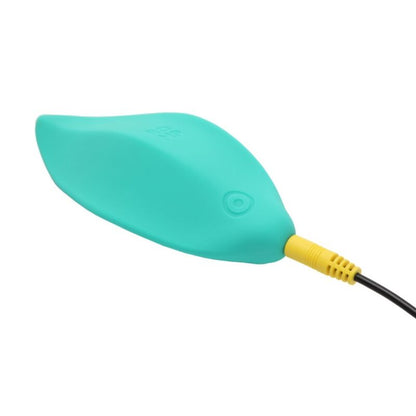Stimulateur clitoridien wave vibrateur stimulateur clitorial forme ergonomique vert d'eau –