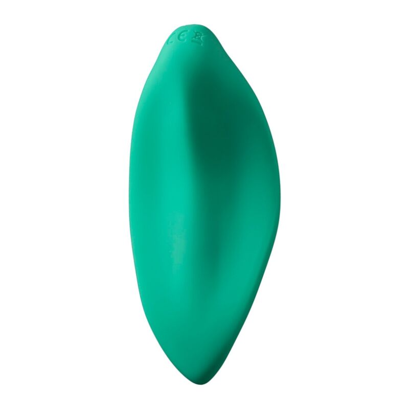 Stimulateur clitoridien wave vibrateur stimulateur clitorial forme ergonomique vert d'eau –
