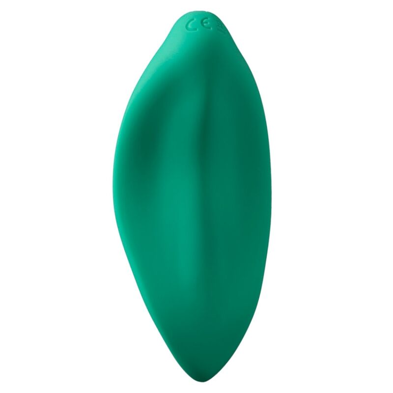 Stimulateur clitoridien wave vibrateur stimulateur clitorial forme ergonomique vert d'eau –