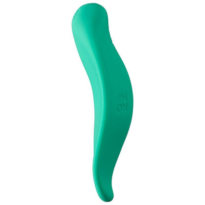 Stimulateur clitoridien wave vibrateur stimulateur clitorial forme ergonomique vert d'eau –