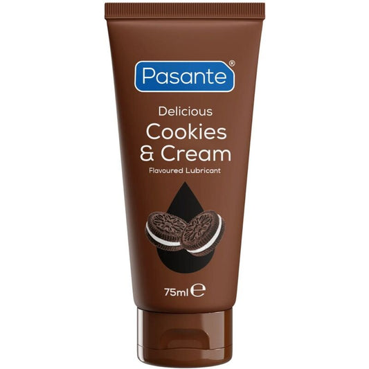 Lubrifiant à base d'eau goût cookies & crème 75 ml – Pasante