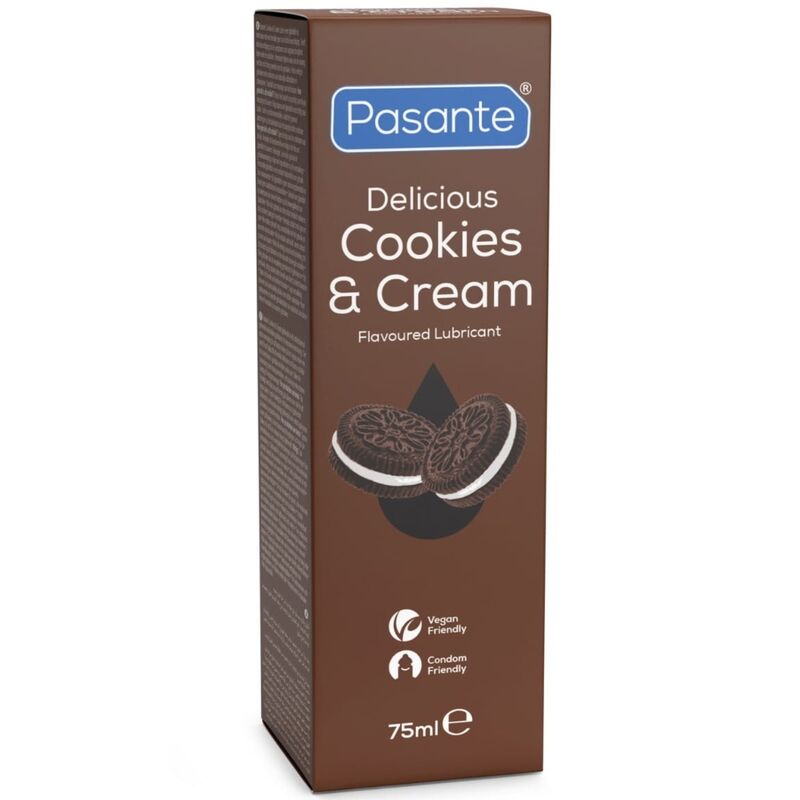 Lubrifiant à base d'eau goût cookies & crème 75 ml – Pasante