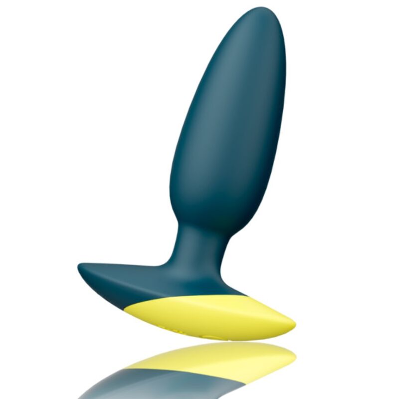Bass vibrateur anal à plug basse 10 cm vert – Romp