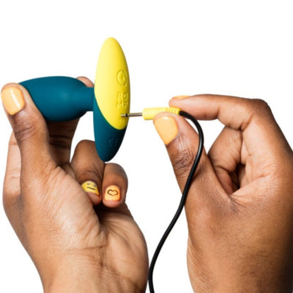 Bass vibrateur anal à plug basse 10 cm vert – Romp