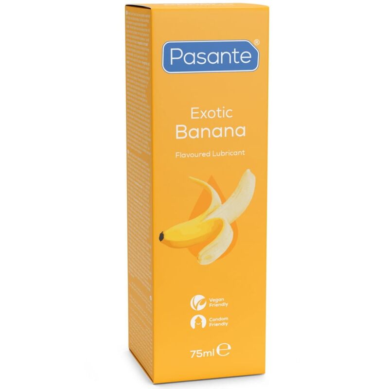 Lubrifiant à base d'eau arôme banane 75 ml – Pasante