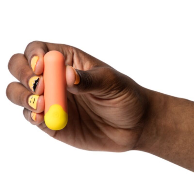 Vibrateur riot balle vibrante multifonction orange + jaune – Romp