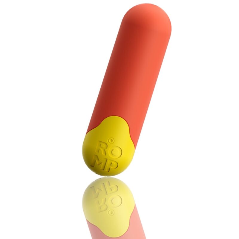 Vibrateur riot balle vibrante multifonction orange + jaune – Romp