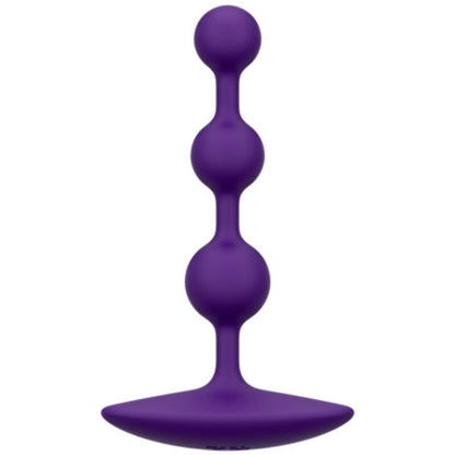 Amp perles anales en silicone flexible violettes 12,5 cm – Romp