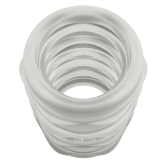 Mosh masturbateur mâle transparent avec gaine réversible de 6 cm – Romp
