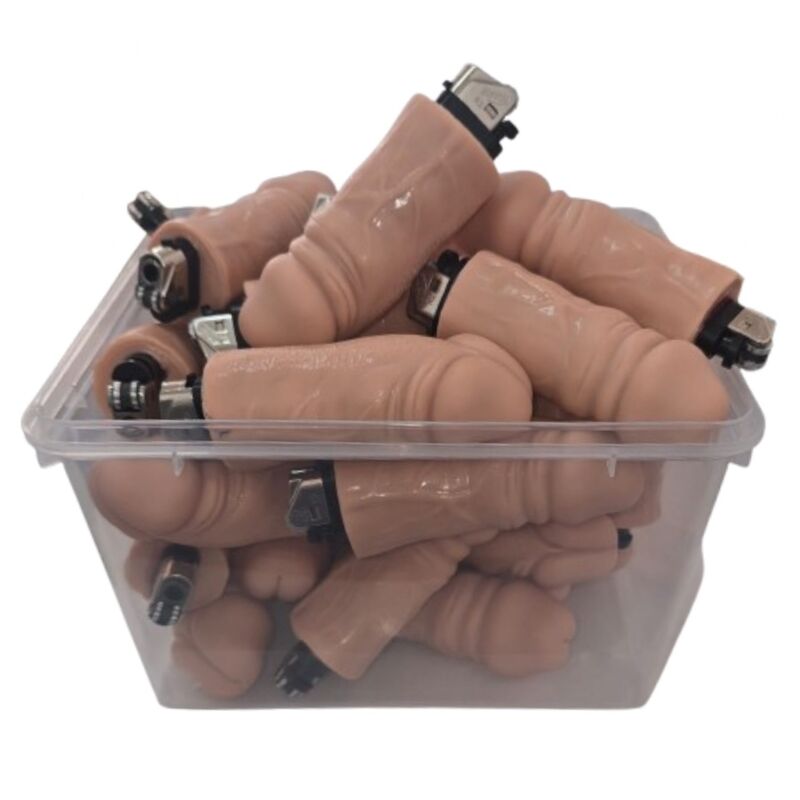Pot de 30 briquets à pénis en viande – Diablo Picante