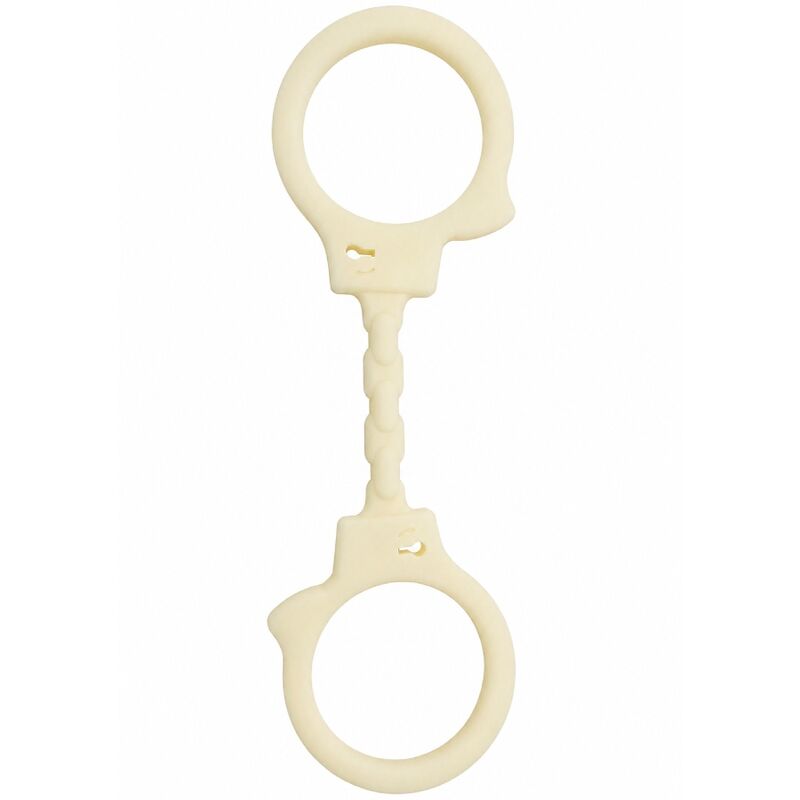 Menottes BDSM menottes en silicone fluorescentes – Diablo Picante